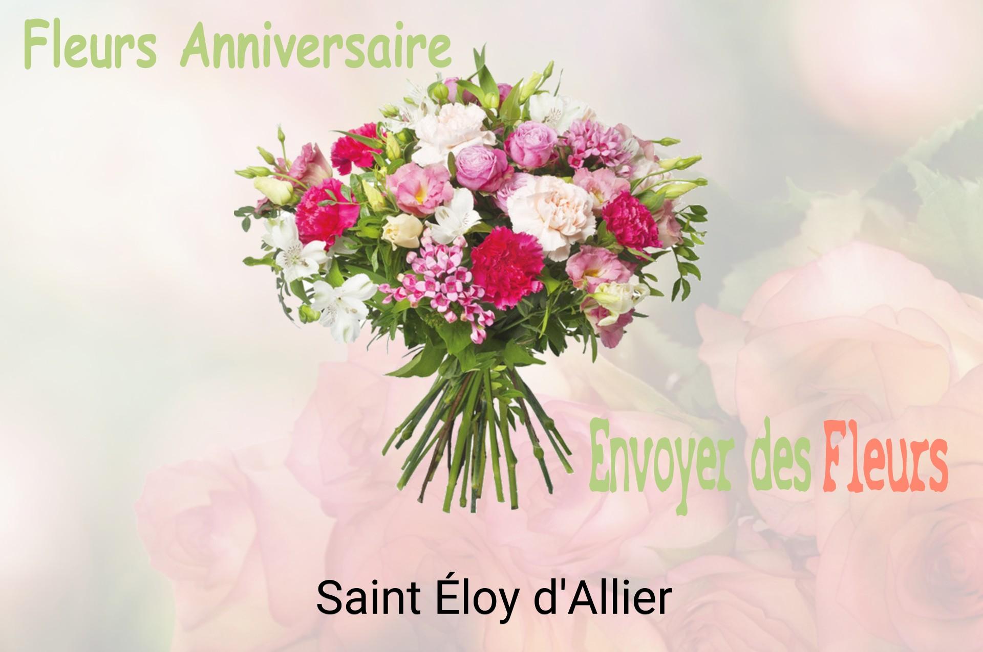 Bouquet de fleurs d’anniversaire livré à Saint-Éloy-d'Allier