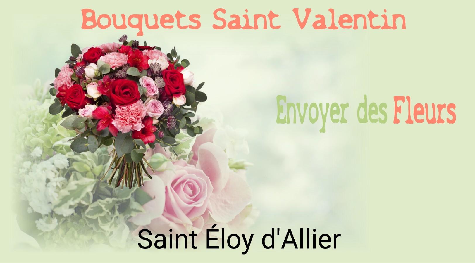 Roses de Saint-Valentin livrées à Saint-Éloy-d'Allier